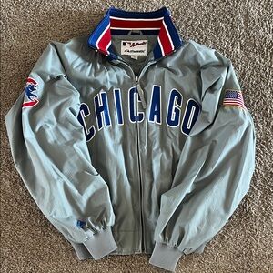 Majestic Chicago Cubs Gray Jacket